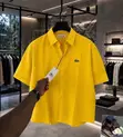 Sabon Lacoste Luxury Collar Neck Short Sleeve Shirt - 2