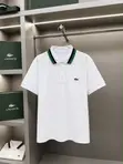 Sabon Lacoste Luxury Collar Neck Short Sleeve Shirt - 4