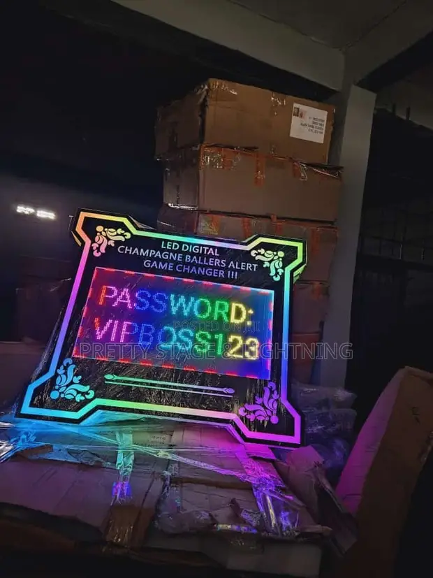 LED Champagne Ballers Alert Board - 1