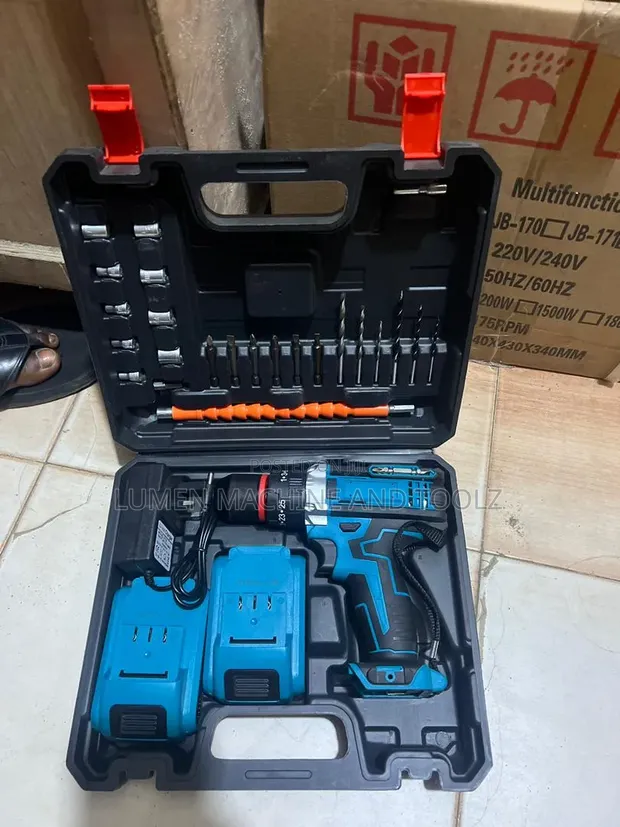Brand New Bosch Cordless Drill Machine Set - 1