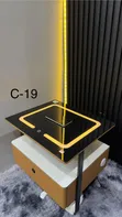 Modern Side Table tare da Wireless Charging - 1