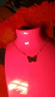 LR Gold-Plated Stainless Steel Necklace - 1