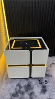 Stylish Smart Table with Wireless Charging & Bluetooth Speaker - 2