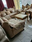 Royal Luxury Chinese Sofa Chair Set tare da Centre Table - 1