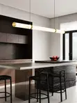 2026 Modern Pendant Long Strip Straight Light - 1