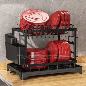 2-Mataki Multifunctional Dish Rack