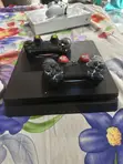 PS4 Slim Console with 2 Original Controllers + 1 Extra - 1