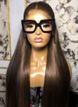 Tfrontal Chestnut Straight Wig with Lagos Hairline - 2