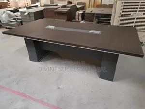 Boss Office Products Luxury Conference Table with 8 Chairs