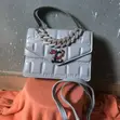 Fairly Used Bb Handbag - Baby Blue - 3