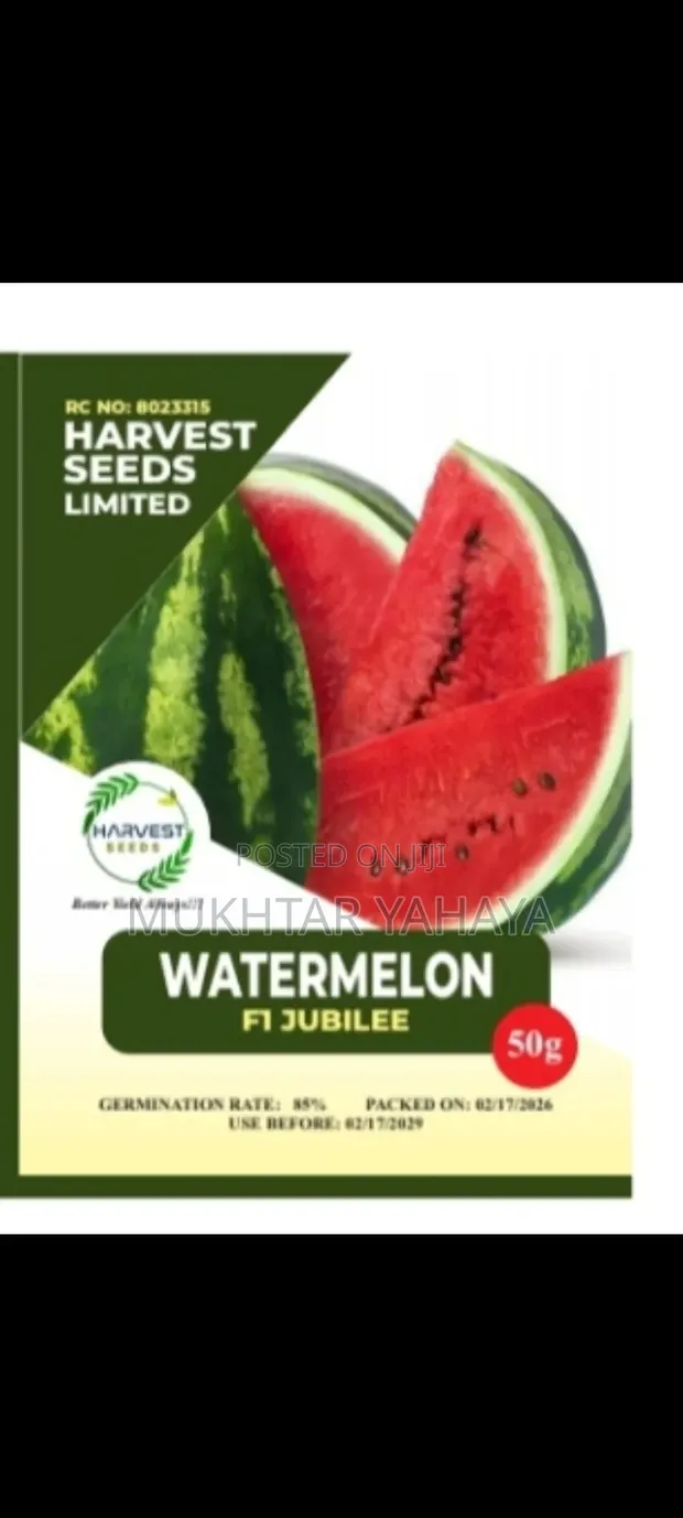 1st Choice Jubilee Watermelon Seeds (100 Seeds) - 1