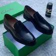 Clarks Premium Leather Loafers - Black - 1