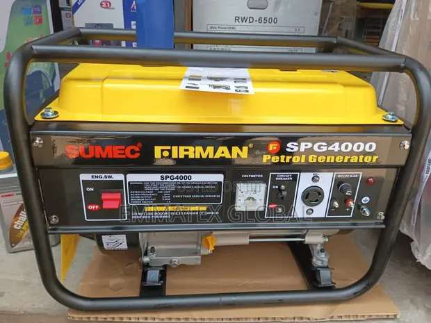 Sumec Fireman SPG4000 Generator - Copper Coil - 1
