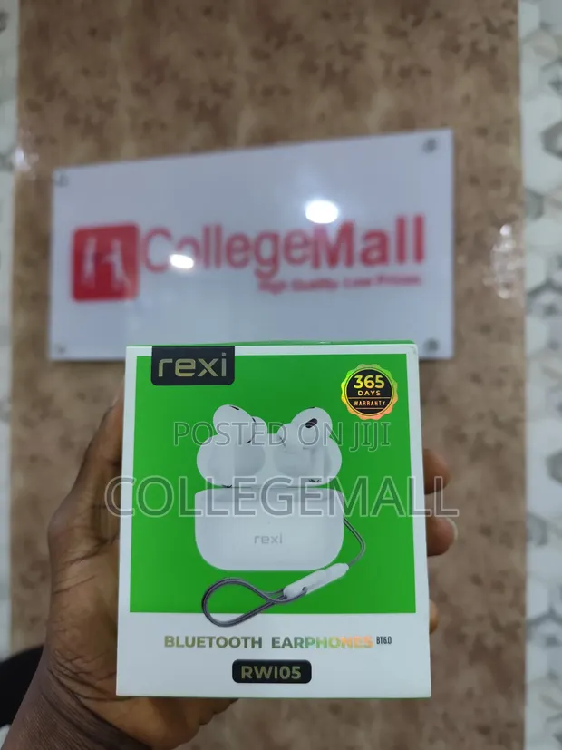Rexi RW105 Wireless Earphones - Dual Bass - 1