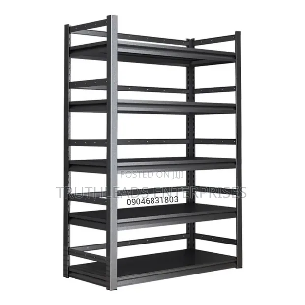 Shelving System with Side Guards - 1