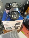 Haisic HS-A88-4G Triple-Lens Solar PTZ Security Camera - 2