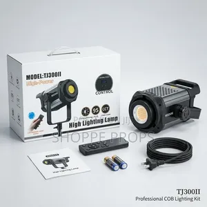 Bediro TJ300II 300W Bi-Color LED Video Light with Stand