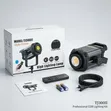 Bediro TJ300II 300W Bi-Color LED Video Light with Stand - 1