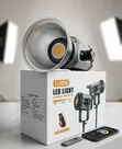 Bediro TJ300II 300W Bi-Color LED Video Light with Stand - 2