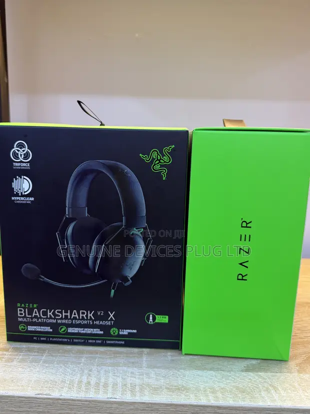 Razer BlackShark V2 X Gaming Headset - 7.1 Surround Sound - 1