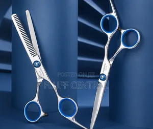 2-in-1 Thinning and Straight Scissors Set (7cm)