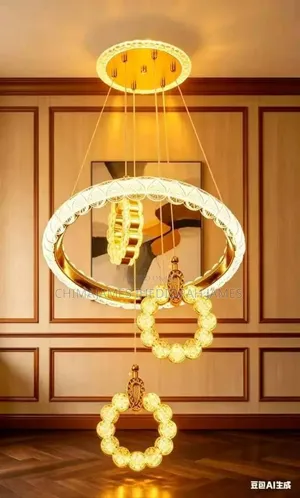 Modern Acrylic Crystal Chandelier for Home Decor