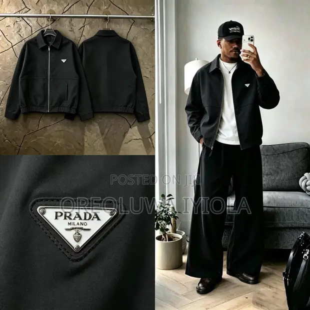 Prada Luxury Silk Jacket - Black - 1