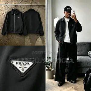 Prada Luxury Silk Jacket - Black