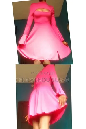 Sallalliyar Pink Silk Swing Dress - Sabuwa