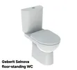 Geberit Selnova WC Mai Tsayawa a Ƙasa - 3