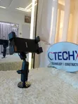 Heavy Duty Tablet Holder for 5"-17" Devices with Drill Base - 2