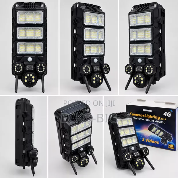 2-in-1 Solar Street Light & PTZ CCTV Camera - 1