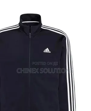 Original Adidas 3-Stripes Track Jacket - Black