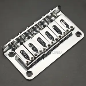 6-String Fixed Electric Guitar Bridge tare da Tailpiece