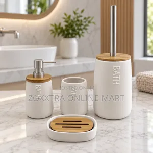 Kayan Ado Na Wanka Na Kashi 4 Na Ceramic