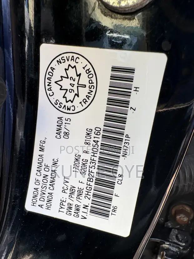 2014 Honda Civic EX Sedan - Black - 1