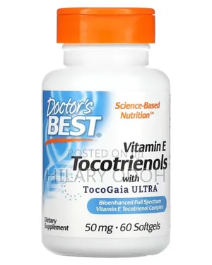 Doctor's Best Vitamin E Tocotrienols 50mg, 60 Softgels