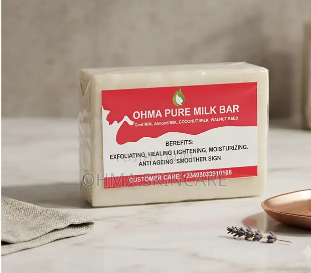 OHMA Skincare Pure Milk Bar Soap - 1