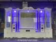 Luxury Modern TV Wall Unit da Blue RGB LED & Wine Display - 1