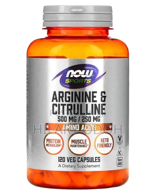Now Sports Arginine Citrulline 120 Caps - 1