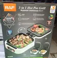 Raf 3-in-1 Hot Pot Grill - 2.5L - 1800W - 1