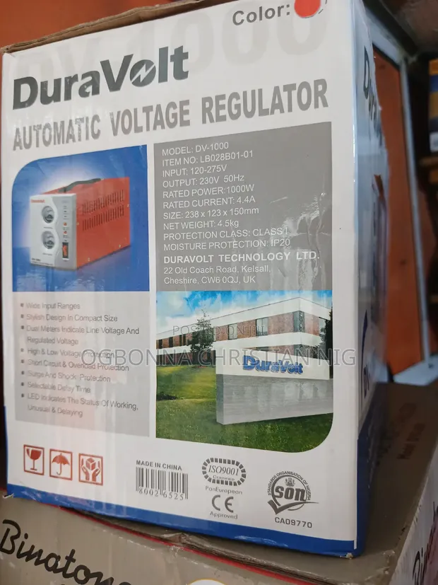 Duravolt Stabilizer 1KVA - 1