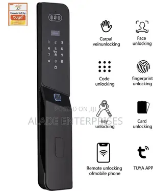 Latest Waterproof Luxury Smart Fingerprint Lock with 3D Palm Recognition
