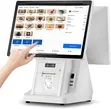 All-in-One POS System with Dual 15.6" Touchscreen - 2