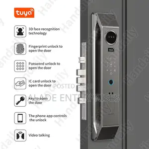 Tuya Smart Door Lock with Intercom & Face Recognition