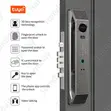 Tuya Smart Door Lock with Intercom & Face Recognition - 1