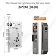 Tuya Smart Door Lock with Intercom & Face Recognition - 2