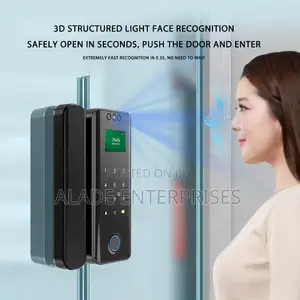 Facial Recognition Smart Door Lock with Fingerprint & Code Access