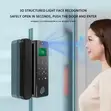 Facial Recognition Smart Door Lock with Fingerprint & Code Access - 1