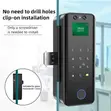 Facial Recognition Smart Door Lock with Fingerprint & Code Access - 2